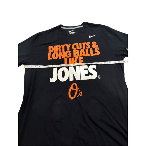 Nike Baltimore Orioles “Dirty Cuts & Long Balls Like Jones” T-Shirt XL Adam Jone - Picture 4 of 7